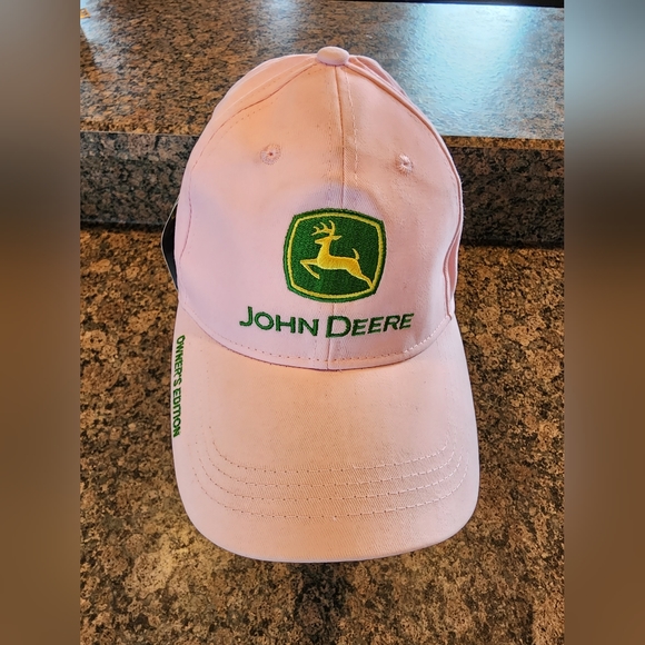 John Deere Accessories - Pink Owner's Edition John Deere Adjustable Hat
